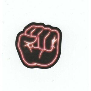 Neon Fist Graffiti Car Skateboard Laptop Luggage Bike Cool Toy Sticker Decal